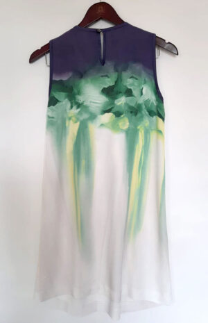 Robe t bleu et blanc