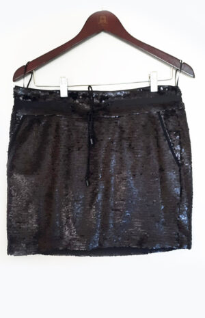 Jupe noir paillettes